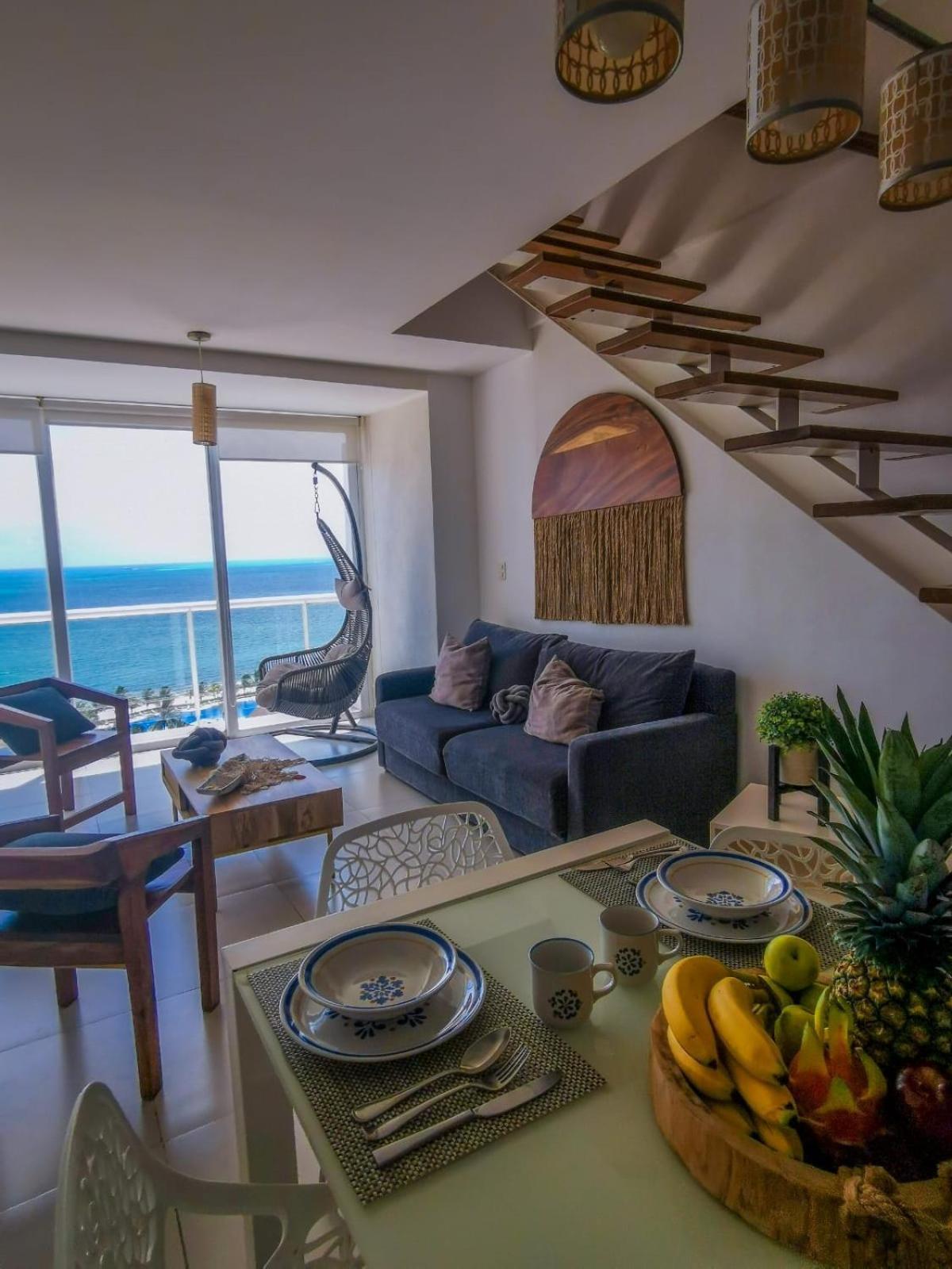 Pent House Amazing View Beachfront Cancun Bagian luar foto