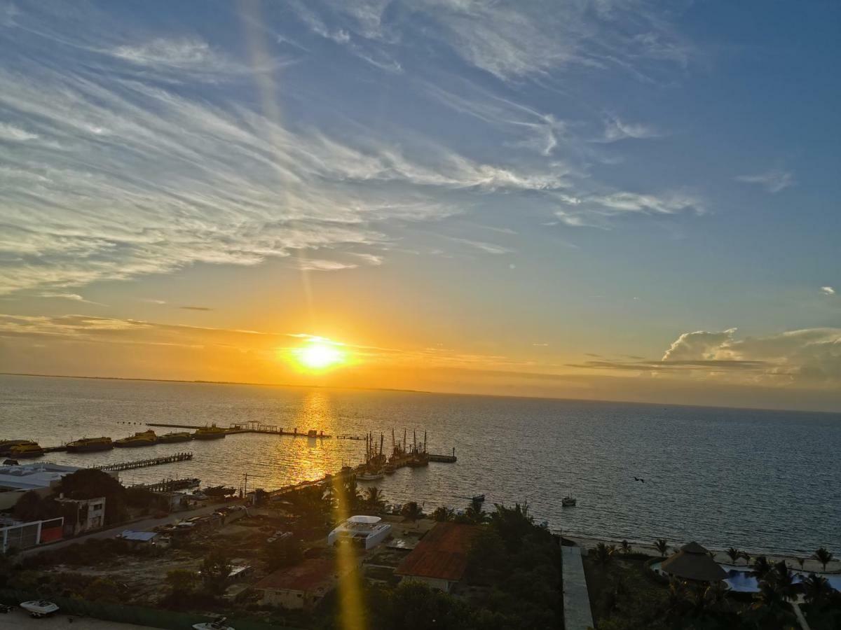 Pent House Amazing View Beachfront Cancun Bagian luar foto
